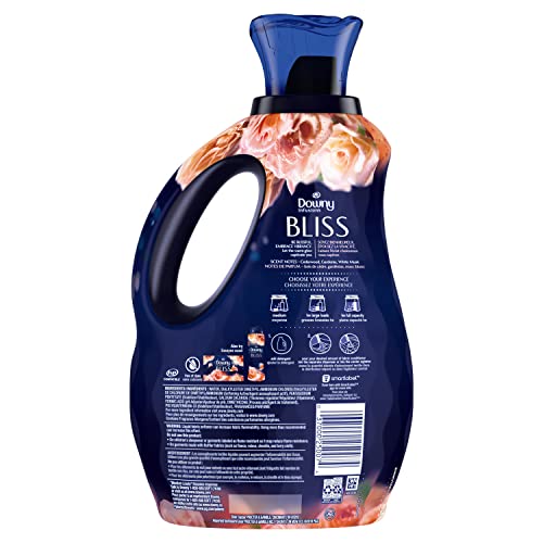 Downy Infusions Laundry Fabric Softener Liquid, Bliss, Sparkling Amber & Rose, 56 Fl Oz - Image 3